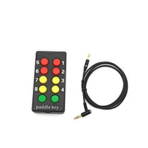 External keypad with button paddle key For ICOM 7610 IC-7610 SDR HF transceiver - Zdjęcie 1 z 7