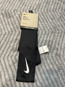 Cravatta Nike donna Dri-Fit NERO/BIANCO nuova con etichette - Foto 1 di 2
