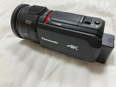 Panasonic 4K Video Camera Body with Lens Filter, LCD Film, Bag & Tripod Set - Image 1 of 4