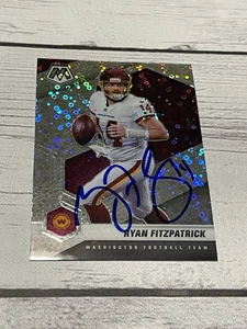 Tarjeta firmada por Ryan Fitzpatrick mosaico certificado de autenticidad JSA IP autografiada Washington a - Imagen 1 de 3