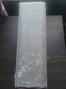 A Sanskrit-English Dictionary Sir Monier Monier-Williams Oxford Univ Press VG - Foto 1 di 7