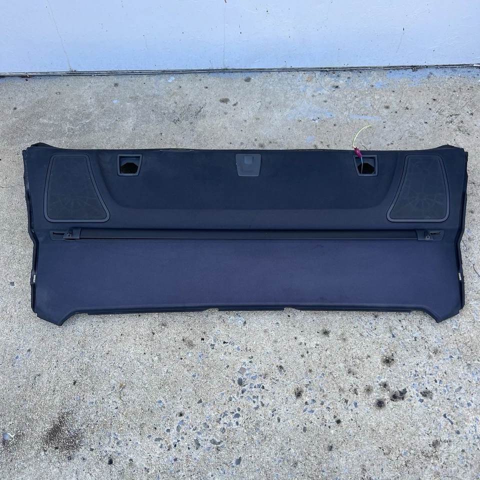 11-16 BMW F10 SERIE 5 VENTANA TRASERA PANTALLA ALTAVOCES TRASEROS CUBIERTA TRASERA PAQUETE EMBELLECEDOR Foto 1 de 4