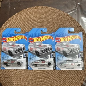 (3)Hot Wheels ZAMAC Hudson Hornet '52 2020 #016 Rod Squad 4/10 140/250 1:64 New - Picture 1 of 10