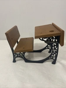 American Girl Samantha Schule Schreibtisch Eisen Holz Viktorianisch Vintage - Bild 1 von 3