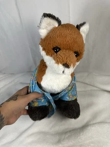 Peluche con camisa Build A Bear Red Fox Woodland Friends BAB - Imagen 1 de 5