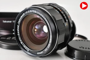 Incl. US Duty [MINT w/ Hood] PENTAX SMC Takumar 28mm F/3.5 Wide Lens From JAPAN - Picture 1 of 12
