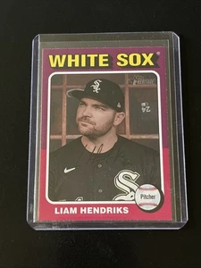 Liam Hendriks 2024 Topps Heritage #351 Chicago White Sox KOSTENLOSER VERSAND - Bild 1 von 2