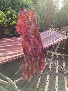 Lieblingsstück Damenkleid , luftig , fröhliche Farben mit Ärmeln und Taschen - Bild 1 von 5