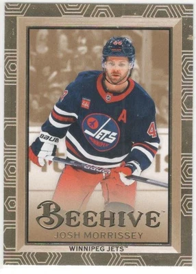 2024-25 UPPER DECK EXTENDED UD BEEHIVE GOLD # BH-2 JOSH MORRISSEY WINNIPEG JETS - Image 1 of 2