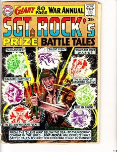 Sgt. Rock Prize Battle Tales 1 (1964): FREE to combine- in Fair/Good condition - Picture 1 of 3