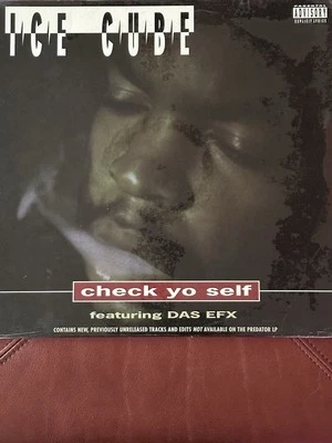 ICE CUBE feat. DAS EFX - CHECK YO SELF 1993 US OOP SEALED 12" VINYL Billboard #1 - Image 1 of 4