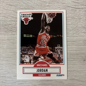 1990-91 Fleer - Michael Jordan #26 error card - Picture 1 of 3