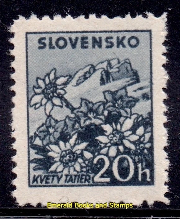 EBS Slovakia Slovensko 1940 - Edelweiss - Belianske - Michel 73 XA - MNH** - Image 1 of 1