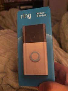 BNIB Ring Battery Doorbell (Head-to-Toe Video) Black And Silver BRAND NEW IN BOX - Picture 1 of 4