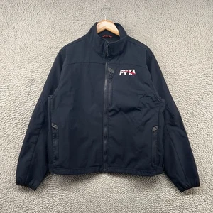 5.11 Tactical Jacket Mens Large Regular Navy Full Zip Up Sotfshell Windbreaker - Picture 1 of 12