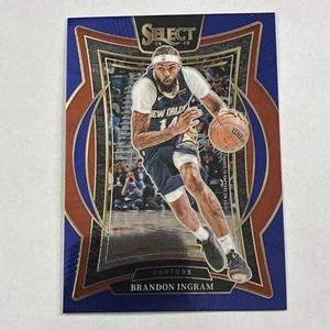 Camiseta deportiva Brandon Ingram 2024-25 Select Prizm Basketball Sp Insert Blue Pelicans 44 - Imagen 1 de 2