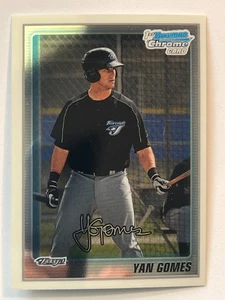 🔥2010 Bowman Chrome Prospects #BCP-125 Yan Gomes Toronto Blue Jays🔥 - Picture 1 of 2
