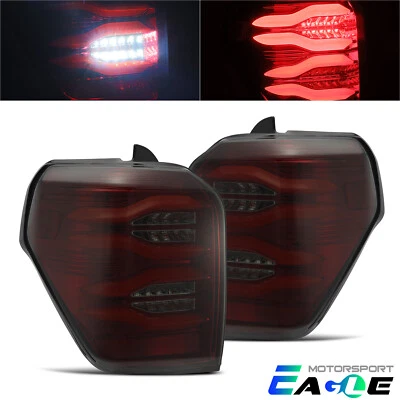 Luces traseras LED luces de señal rojo humo Fit 2010-2022 Toyota 4Runner serie PRO Foto 1 de 4