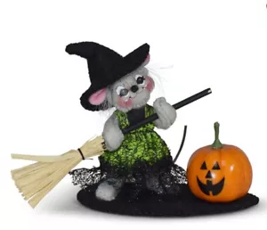 ANNALEE 2023 "3" ESPELUZNANTE RATÓN BRUJA SUBLIME" DECORACIÓN HALLOWEEN #310023 NUEVO CON ETIQUETAS - Imagen 1 de 3