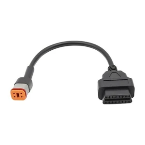 Fits Harley Davidson Motorcycle 4 pin OBD OBD2 Diagnostic Cable Adaptor - Picture 1 of 5
