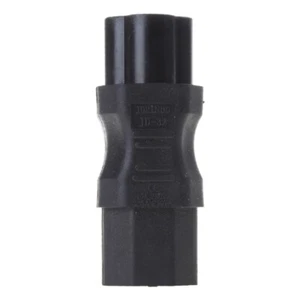 IEC 320 3-Pin C13 Female To C6 Male Cloverleaf Plug AC Power Adapter Converter - Picture 1 of 8