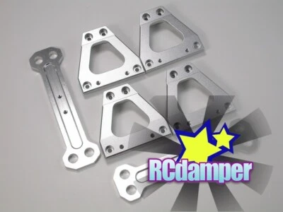 ALLOY SIDE BODY POST STAY MOUNT S w/ BODY PLATE 6PCS TAMIYA TXT-1 TXT1 TXT2 2 - Image 1 of 2