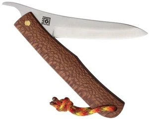 Higonokami Falten Folding Knife 4" SG-2 Powder Steel Blade Ziricote Wood Handle - Picture 1 of 3