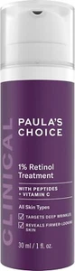 Paula's Choice CLINICAL 1% Retinol Treatment Cream with Peptides, Vitamin C & Li - Picture 1 of 8