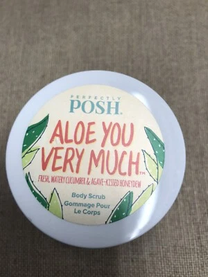 Perfectly Posh Aloe You Very Much Body Scrub  New/Sealed free shipping - Image 1 of 3