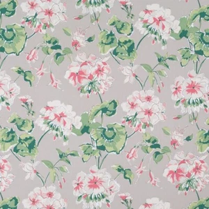 60 yards fabric roll, multipurpose, 100% cotton, 54" width, flowers, oyster, - Foto 1 di 5