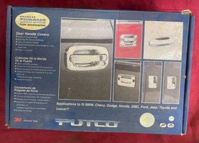 NEW CHEVY SILVERADO GMC SIERRA TRUCK & SUV 2004-05 PUTCO 400011 CHROME DOOR HDLS - Image 1 of 4