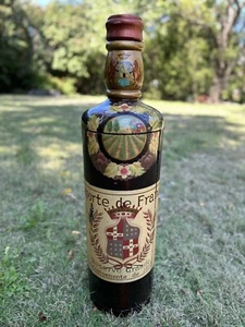 XL HUGE WOOD BOTTLE SHAPE PRETTY DECORATIVE with DOOR / Tall 33” Local Plano, TX - Picture 1 of 5