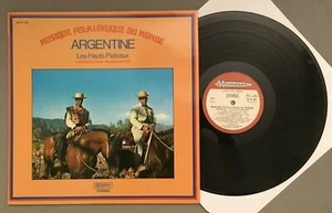 S645 Argentine Music Les Hauts Plateaux Bitter Musidisc 30 CV 1381 Stereo - Picture 1 of 3