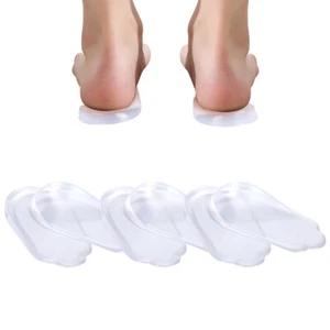 3Pair Orthopedic Insoles Shoe Inserts & Lateral Heel Wedge Lift O/X Leg Gel Pads - Picture 1 of 12