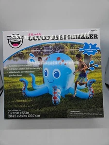 BigMouth 8 Fuß Breiter aufblasbarer Octopus-Sprinkler mit 3 Super-Sprühzonen - Bild 1 von 2