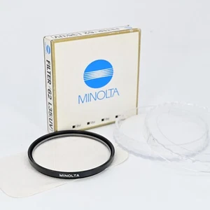 Minolta 62mm L35 UV Ultraviolet Filter – Screw-In Vintage Made in Japan - Rare - Picture 1 of 9