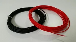 UL1107-02-100 100 FT 22 GAUGE - STRANDED HOOK UP WIRE- 50 FT EACH RED AND BLACK - Picture 1 of 3