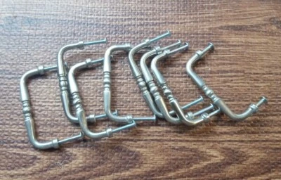 Juego de 8 tiradores de cajón de metal de 3 1/4" Foto 1 de 4