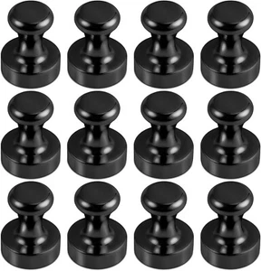 Fridge Magnets for Whiteboard Refrigerator Magnets Small & Strong Metal Magnets - Picture 1 of 6