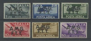 TRIESTE 1947 POSTA AEREA 6V. 2 ** CENTRATO - Imagen 1 de 1