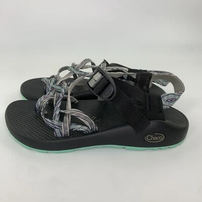 Sandalia Clásica Chaco ZX/2 Desierto Gris Teal Púrpura J105494 Mujer’s Talla 8 Foto 1 de 4