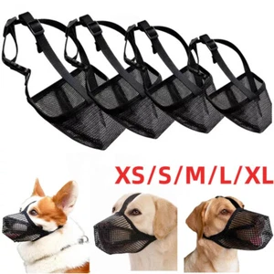 Dog Muzzle Anti-Biting Chewing Licking Anti-lick Pet Muzzle Comfortable Adjust - Picture 1 of 13