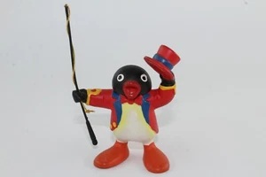 1990 BULLYLAND FIGURA PVC PINGU PINGUINO DOMADOR DE CIRCO 7 cm. - Imagen 1 de 1