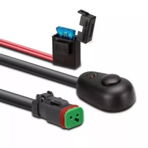 For Use With Under 179W Bully Single LED Light Bar Wiring Harness Kit - Picture 1 of 6