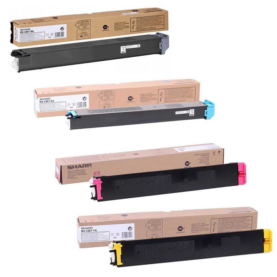 SHARP MX-23GT TONER ORIGINALE BK C M Y 18000 - 10000 PAGINE MX-2310 Series - Immagine 1 di 1
