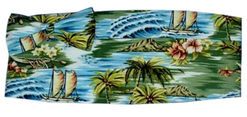 Juego de faja y pajarita Tropicals Seamist Foto 1 de 1