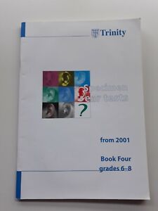 Trinity Speciman Ear Test Book 4 Grades 6-8 
