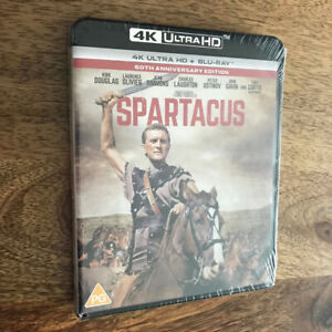 Spartacus 4K UHD + Blu-ray 2 Discs New and Sealed Stanley Kubrick Kirk Douglas