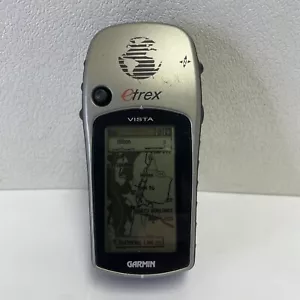 Garmin eTrex Vista GPS Handheld Navigator Geocaching Battery Operated - Tested - Picture 1 of 6