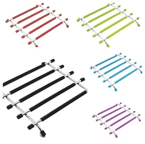 Piano di Lavoro Cucina Salva Pentola Calda Pentola Supporto Rack Silicone e Acciaio Inox - Foto 1 di 5
